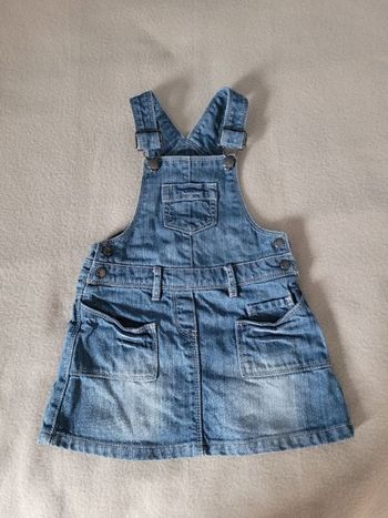 Salopette en jeans obaibi 23 mois 86 cm