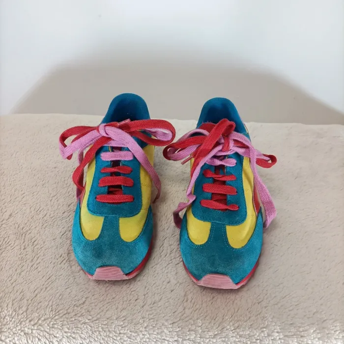 Chaussures enfant marc jacob - taille 33 - sneakers coloré été - photo numéro 2