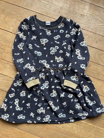 Robe marine Petit Bateau 5 ans