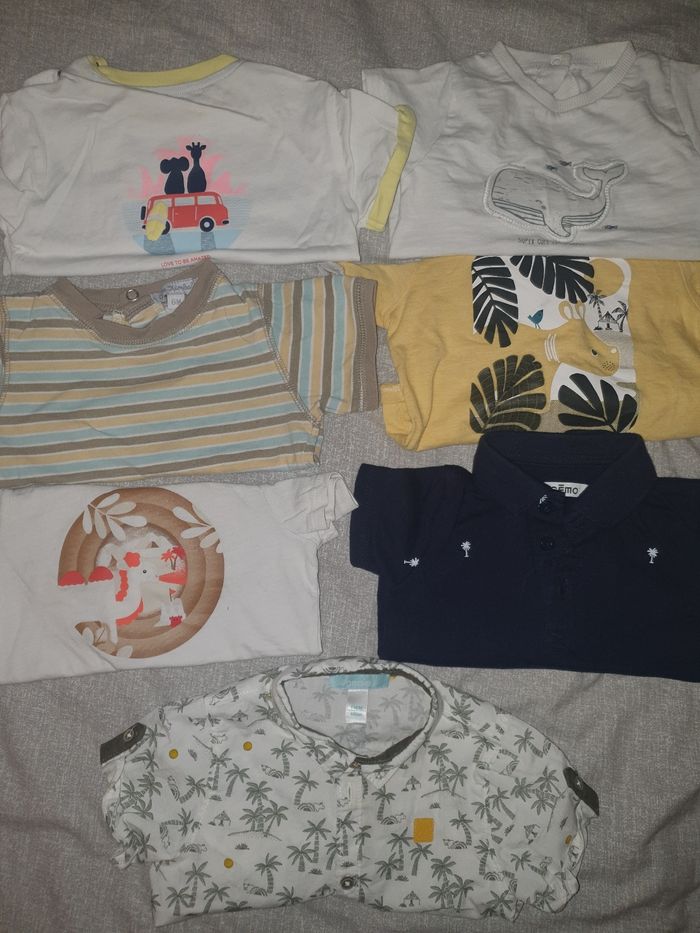 Vêtements 6 mois l unité 1e ou 20e 39 vêtements état neuf - photo numéro 5