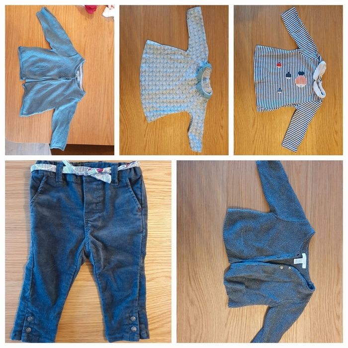 5 lots bébé fille 3 mois - photo numéro 2