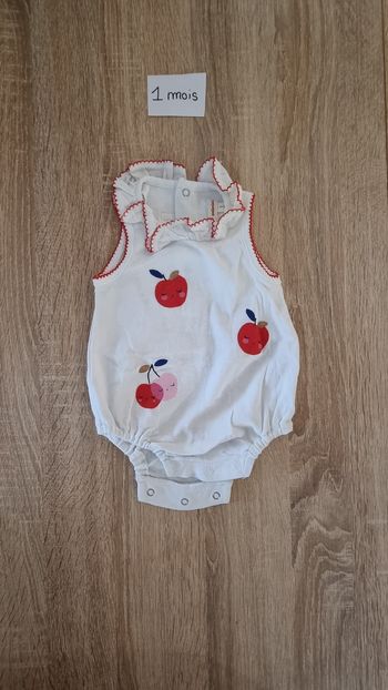 Barboteuse Catimini 1 mois