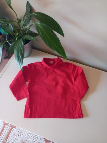 Pull col roulé garçon taille 80