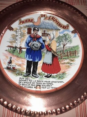 Assiette decorative vintage