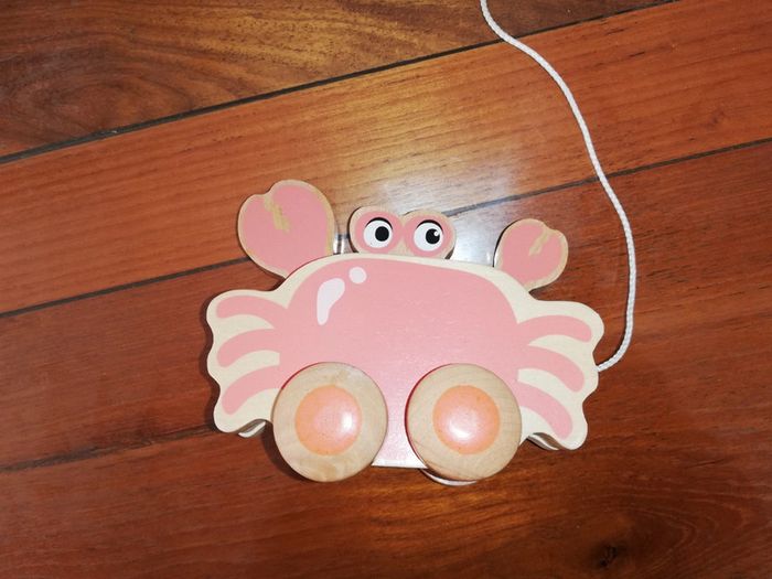 Crabe en bois