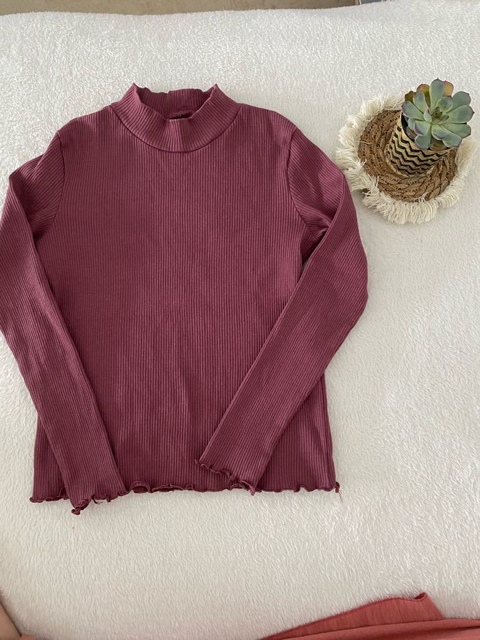 Sous pull côtelé 8 ans