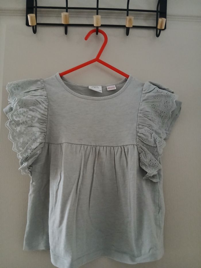Tee shirt fille Zara, T4-5 ans