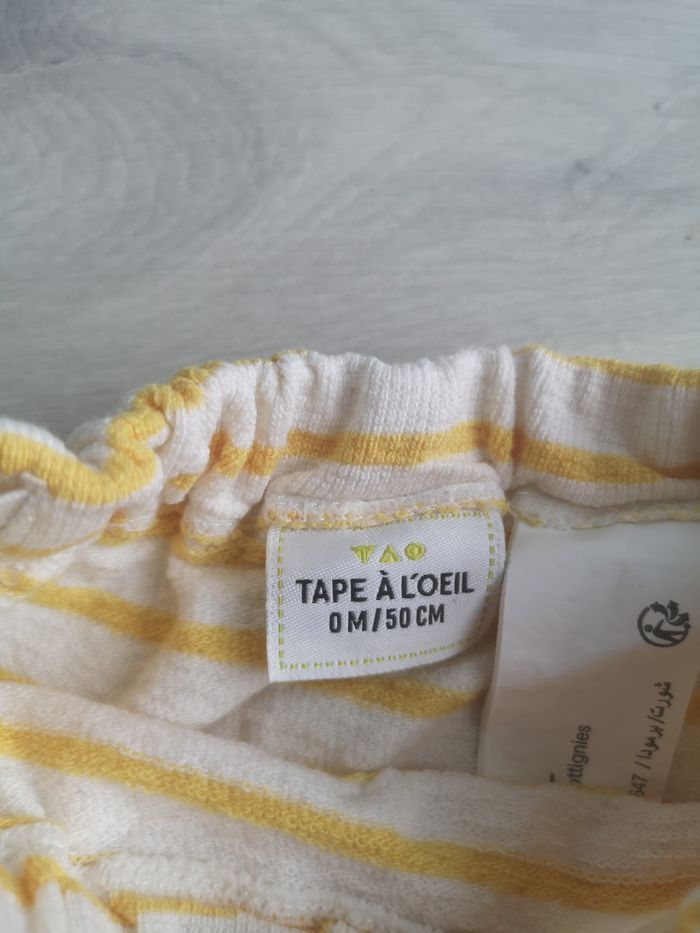 Short en coton Naissance TAO