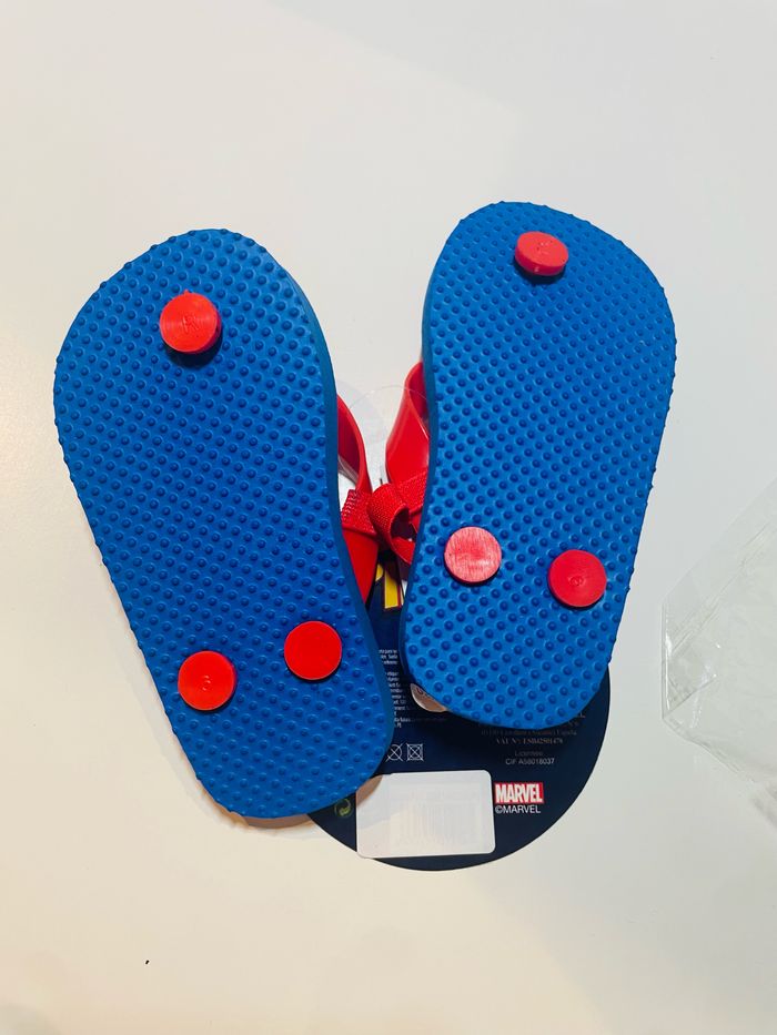 Tong claquettes élastiques Spiderman 19/20 - photo numéro 2