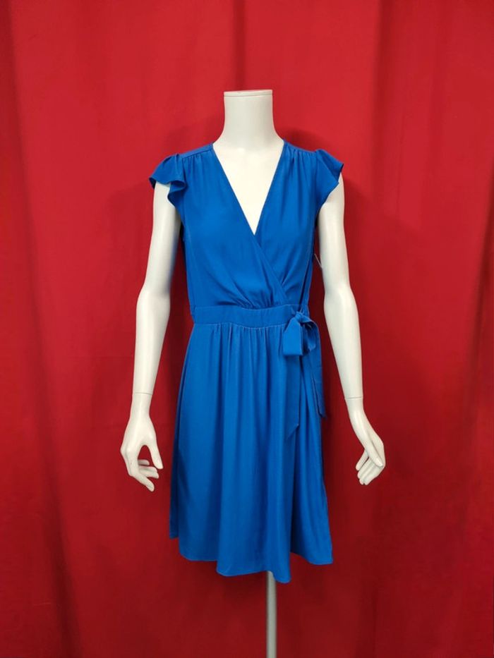Sud Express robe courte bleu * taille L *