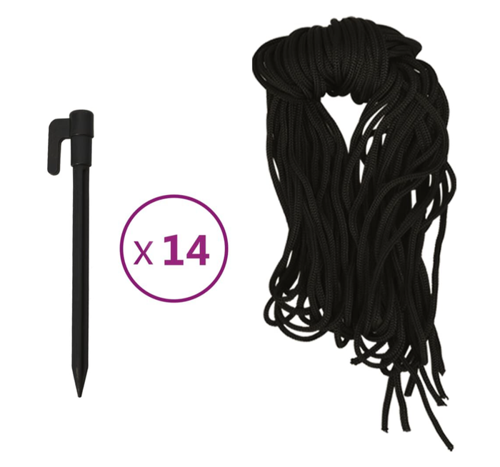 Neuf 500cm Famille de Bonhommes de neige gonflable avec LED's - photo numéro 5