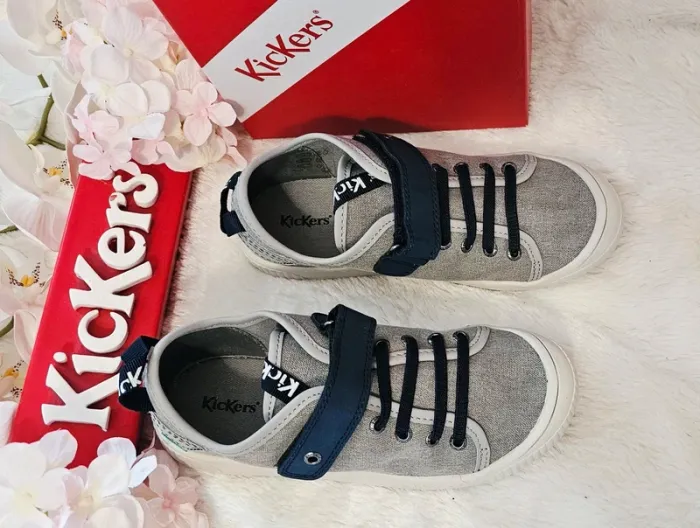 Baskets Sneakers Tennis Scratch Élastique Kickers T33 - photo numéro 3