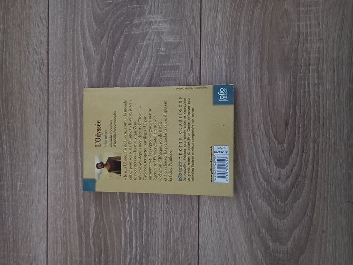 Livre "L'Odissée" Homère - photo numéro 2