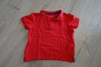 Polo rouge Verbaudet