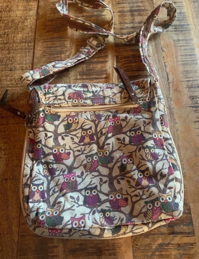 Sac à bandoulière hibou - photo numéro 4