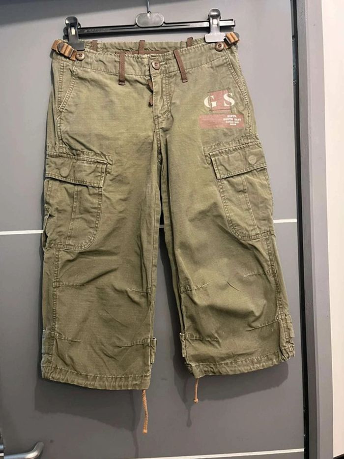 Pantacourt femme  G-Star Raw  XS 34 cargo kaki