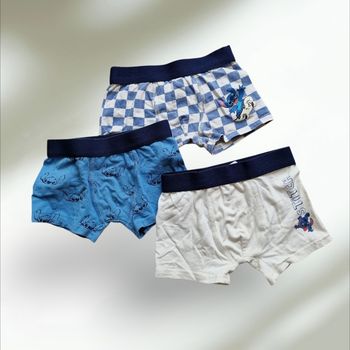 Lot de 3 caleçons Stitch – Taille 4 ans – Marque Orchestra