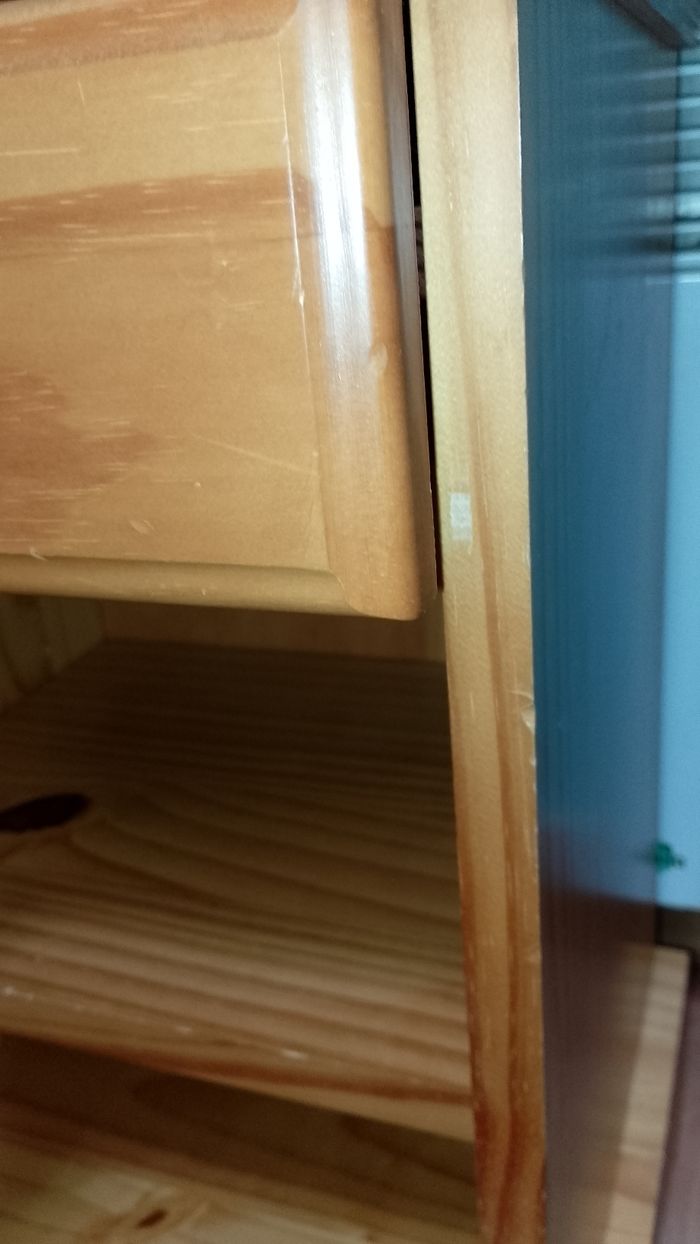 Table de nuit,de chevet en bois - photo numéro 5