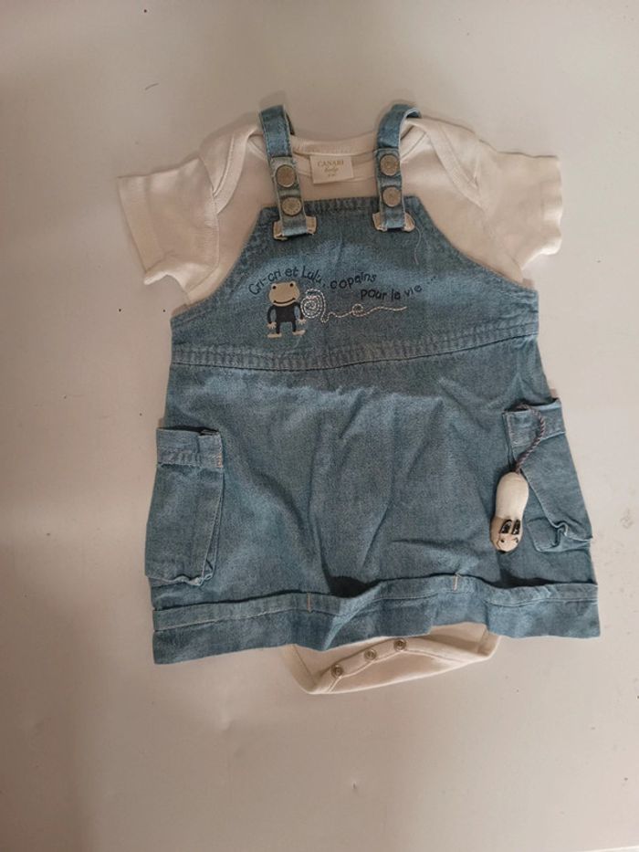 Robe salopette été