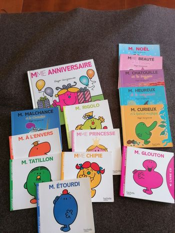 Lot de livres Mr et madame 