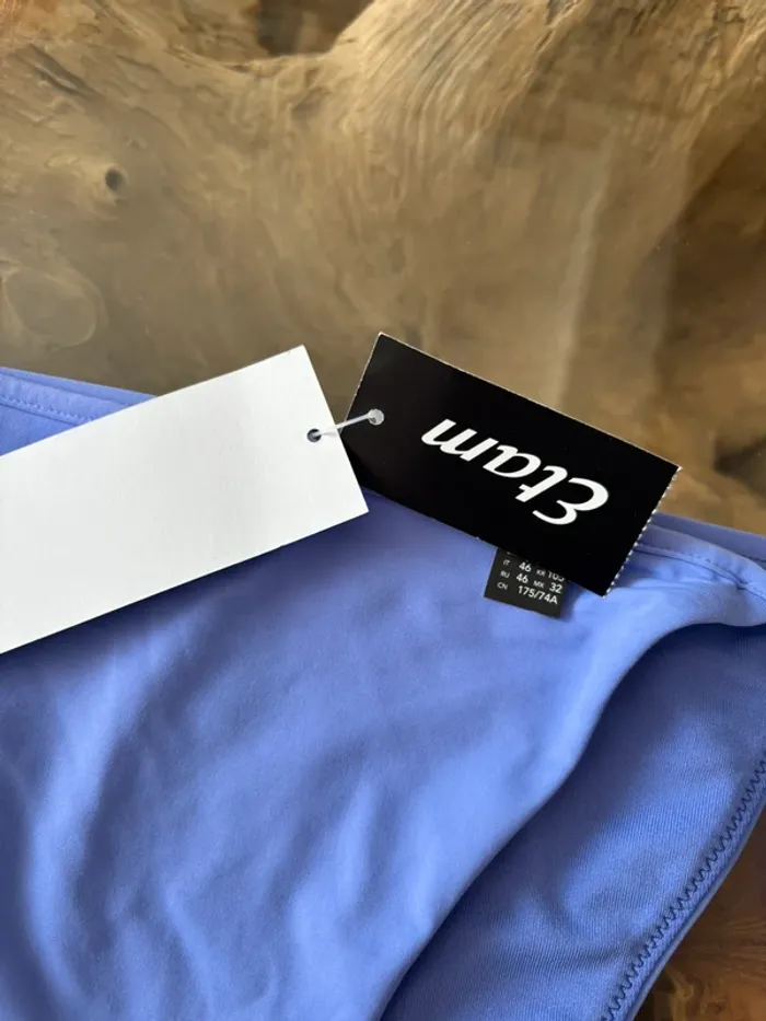 Bas de maillot de bain Etam violet ficelles - photo numéro 5