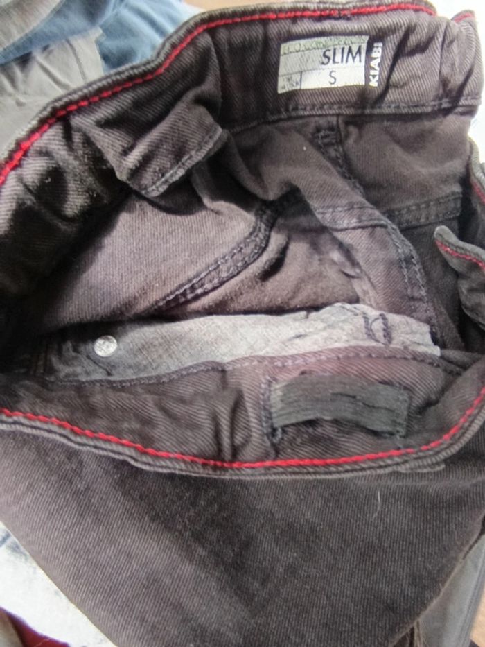 Jean slim taille S 16 ans taille ajustable - photo numéro 5