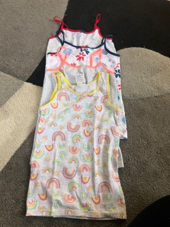 Lot de 4 débardeurs