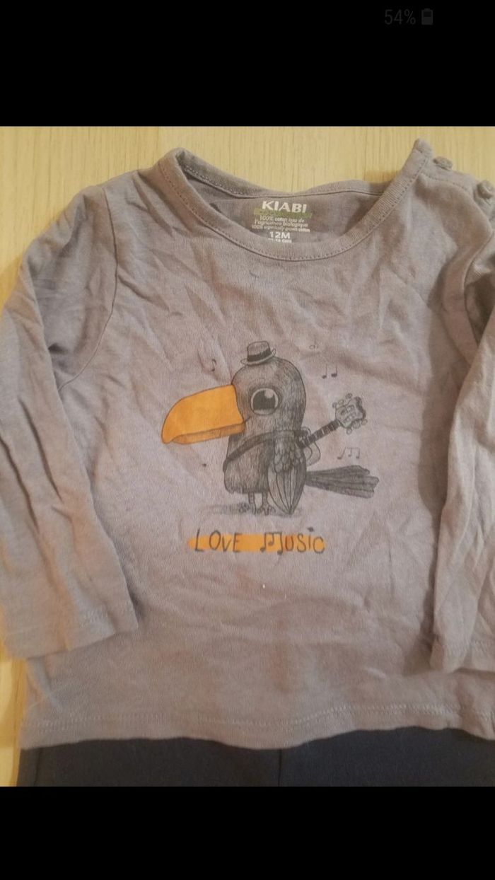 Ensemble 12 mois Kiabi - photo numéro 3