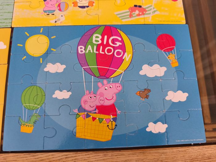 4 puzzles peppa pig - photo numéro 5
