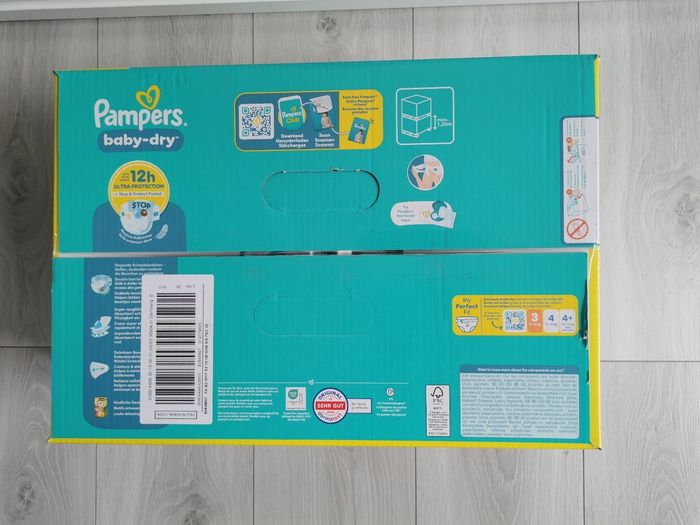Pampers baby dry, taille 3, 136 couches - photo numéro 3