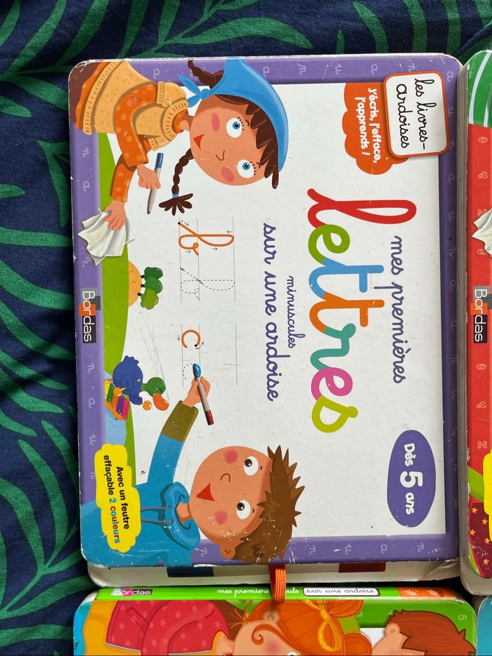 Lot de 4 ardoises pour apprendre les lettres - photo numéro 4