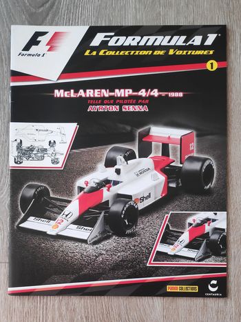 Fascicule collection de voitures Formula 1 n°1 - McLaren Senna