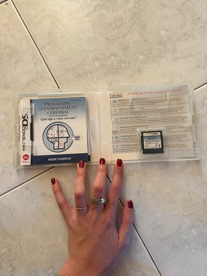 Jeu Nintendo DS programme d’entraînement cérébral - photo numéro 4