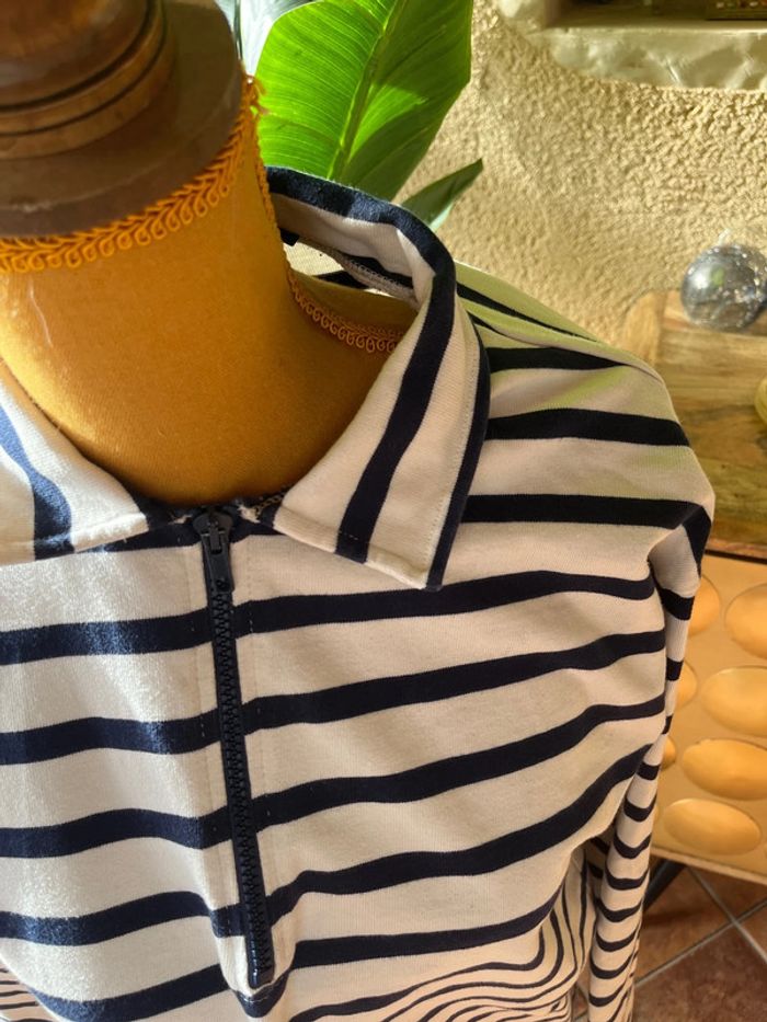 pull marinière zara S - photo numéro 3