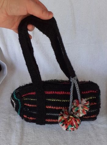 Sac à main en laine