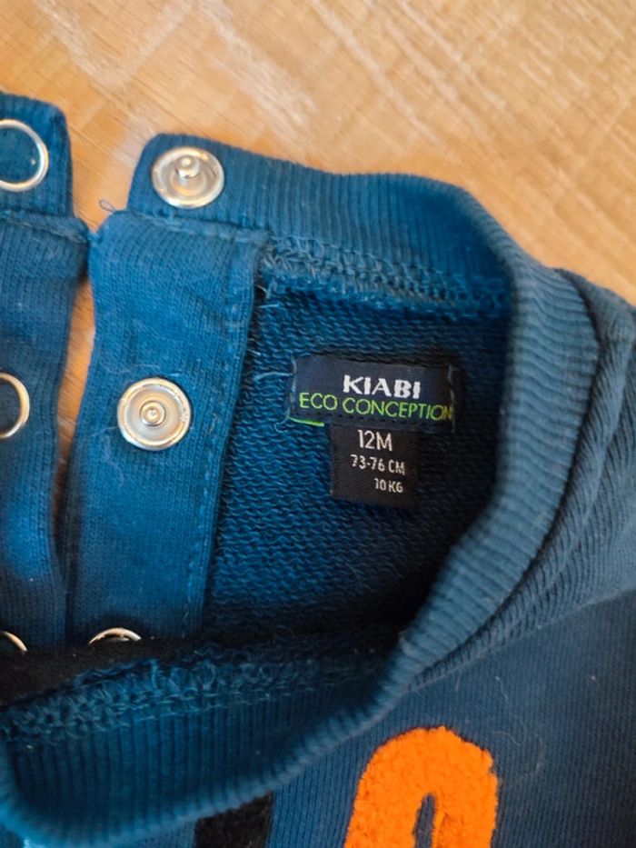 Ensemble pull pantalon Kiabi 12 mois - photo numéro 2