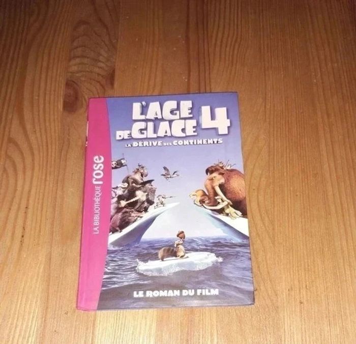 Livre bibliothèque rose - L'âge de glace 4