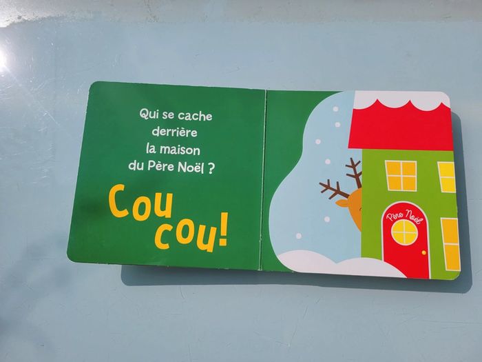 Livre animé à Flaps : Coucou! Père-Noël 🎅 34 - photo numéro 3