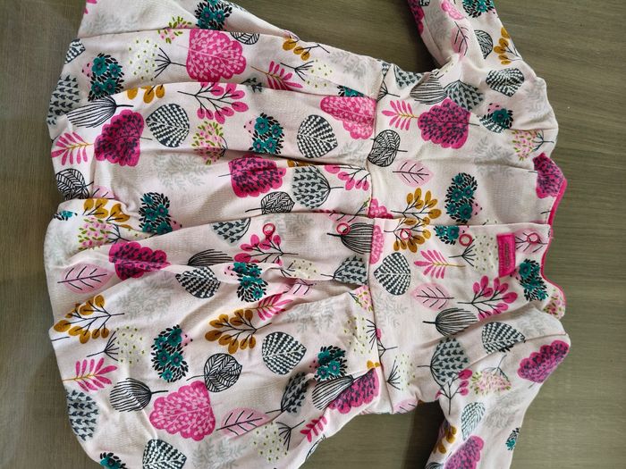 Robe bébé fille 3m + collant - photo numéro 2