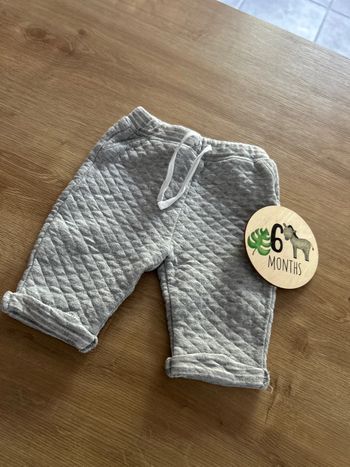 Jogging matelassé gris La Redoute