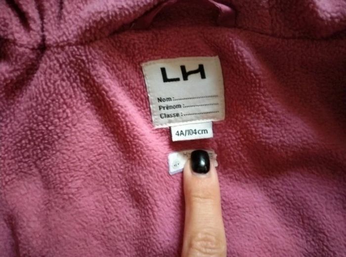 Blouson bien chaud. Filles. La Halle.
Taille 4 ans - photo numéro 6