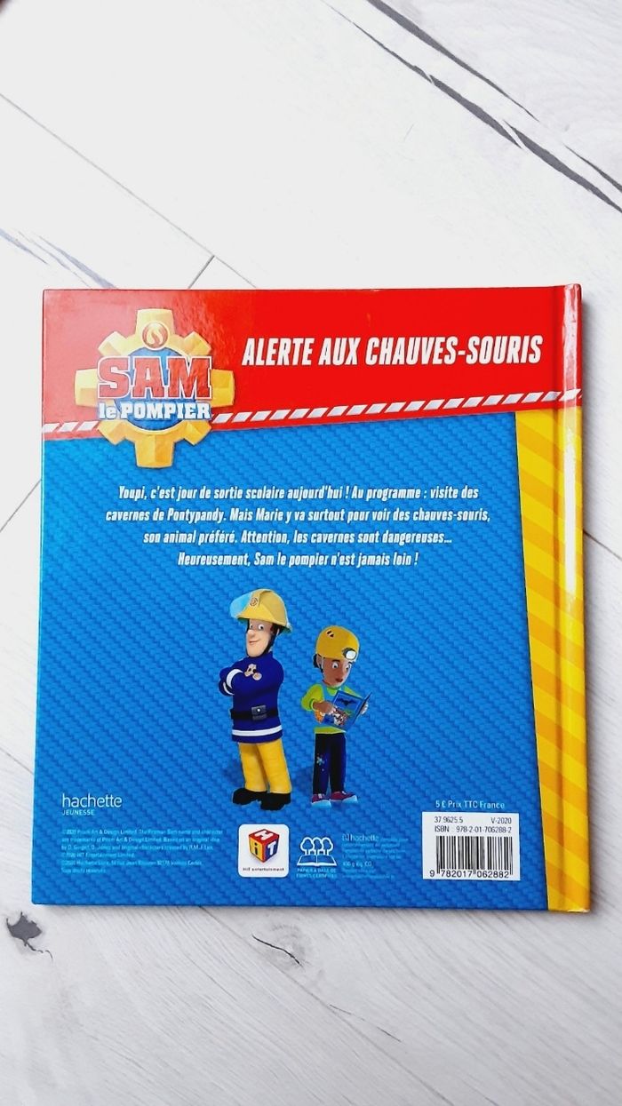 Livre Sam le pompier,  Alerte aux chauve-souris - photo numéro 2
