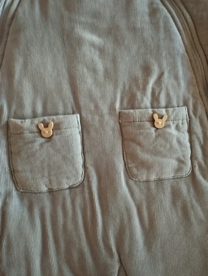 Combi pilote grise chaude Cadet Rousselle – 12 mois - photo numéro 2