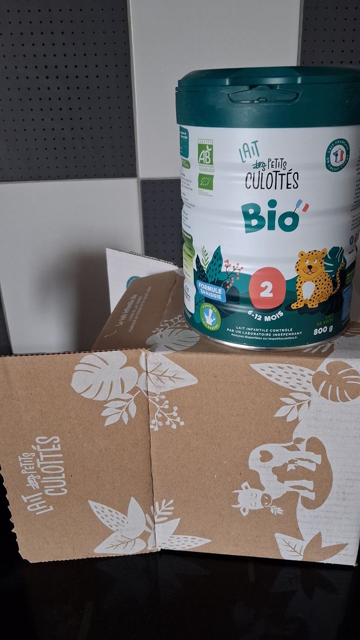Lait 2 éme âge biologique Les petits culottés - photo numéro 2