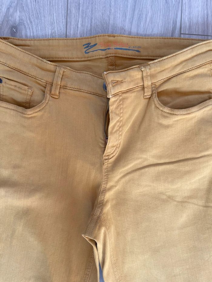 Pantalon droit moutarde - photo numéro 4