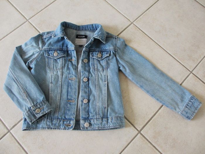 Veste en jean bleu clair fille Kiabi - 8 ans