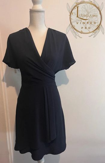 Robe Morgan bleu marine fluide T34