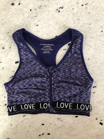 Brassière zippée Love M