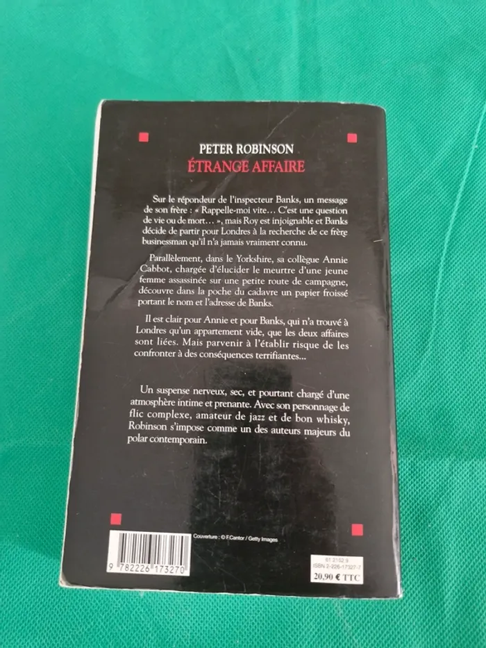Étrange affaire Peter Robinson - photo numéro 5