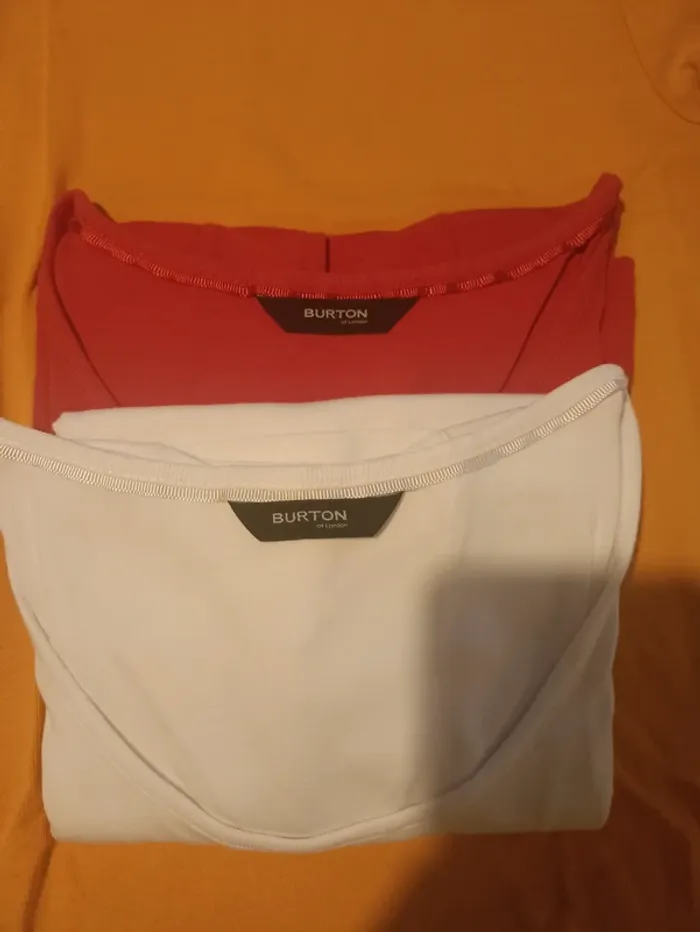 Lot 3 T-shirt - T38 - Burton - photo numéro 3